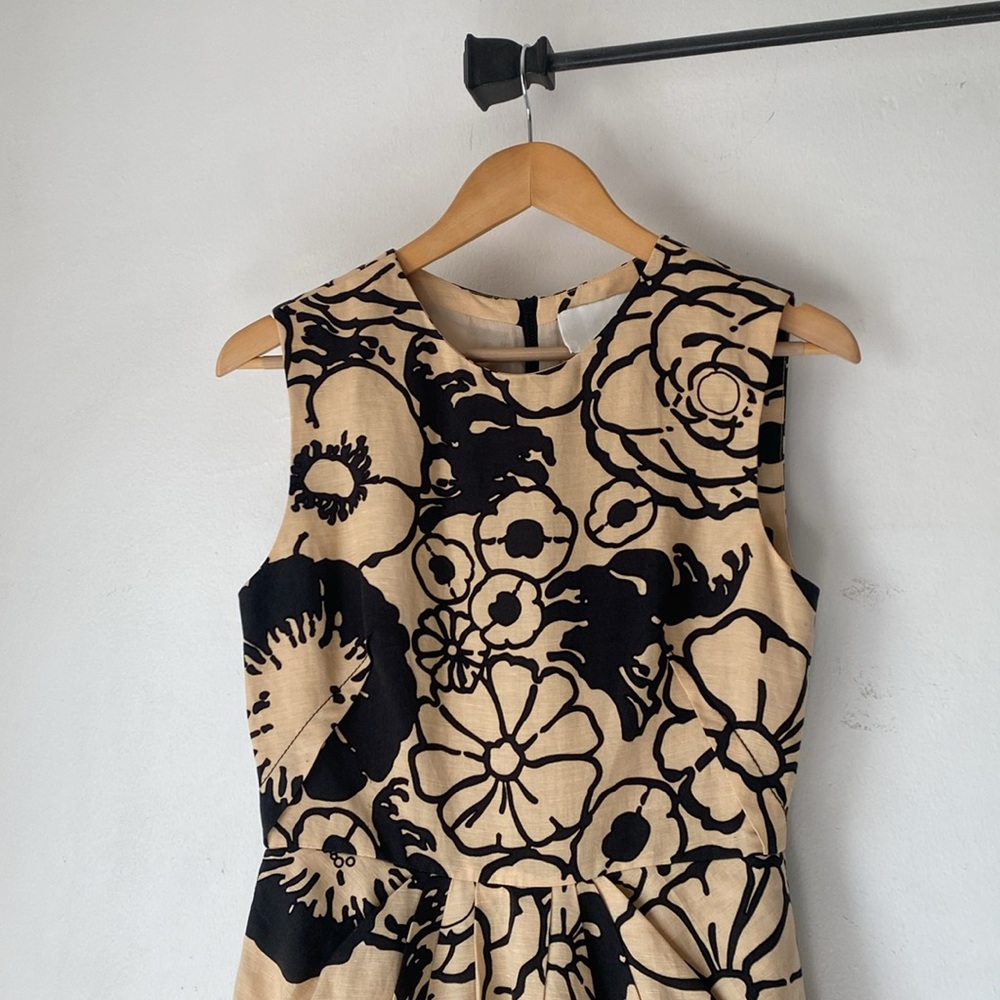 3.1 Philip Lim 2 Floral Linen Blend Dress - Picture 4 of 11
